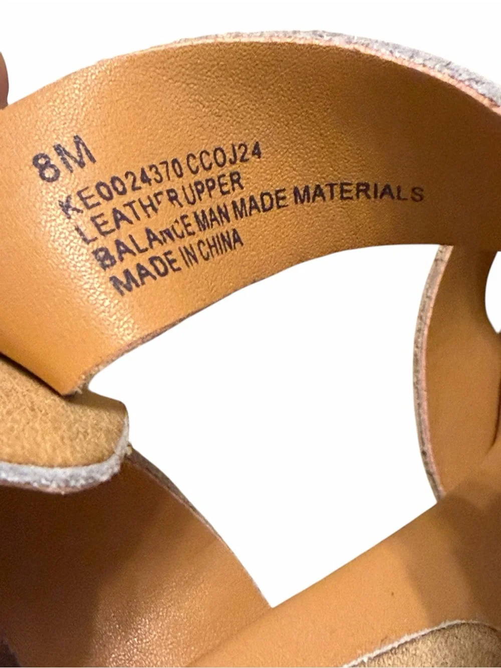 Kork-Ease Women's Multitone Platform Sandals — Beige & Orange
